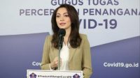 dr Reisa salah satu tim Komunikasi Gugus Tugas Percepatan Penanganan Covid-19 (Gugus Tugas Nasional), (Foto dok. BNPB).