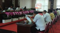 Rakor Jelang HUT Ke-25 Kabupaten Tulang Bawang.