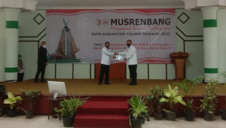 Pemkab Tulang Bawang Gelar Musrenbang RKPD Tahun 2023