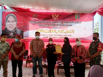 Gelar IPWK, Aprilliati Dapil Bandar Lampung Pancasila Menyatukan Perbedaan
