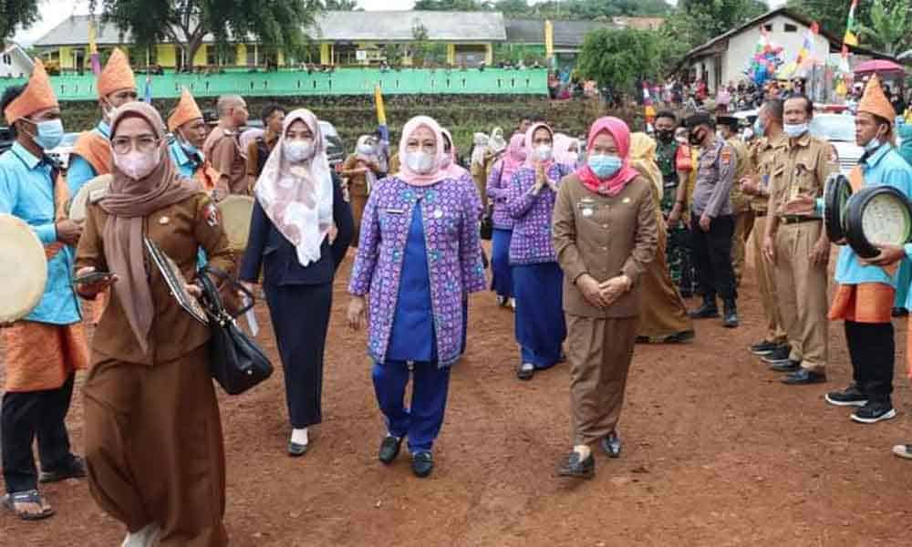Ini Pesan Ketua TP-PKK Lampung Utara pada Klarifikasi Lapangan Peserta Lomba Desa
