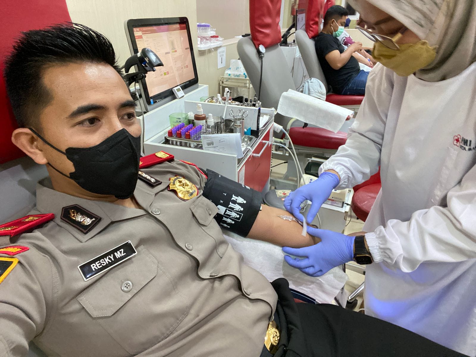 Serdik Sespimmen Polri Dikreg Angkatan ke-62 Donor Darah Bantu Masyarakat
