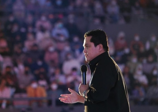 Erick Thohir Kolaborasikan Program TJSL BUMN Dan Pesantren Tingkatkan SDM Santri