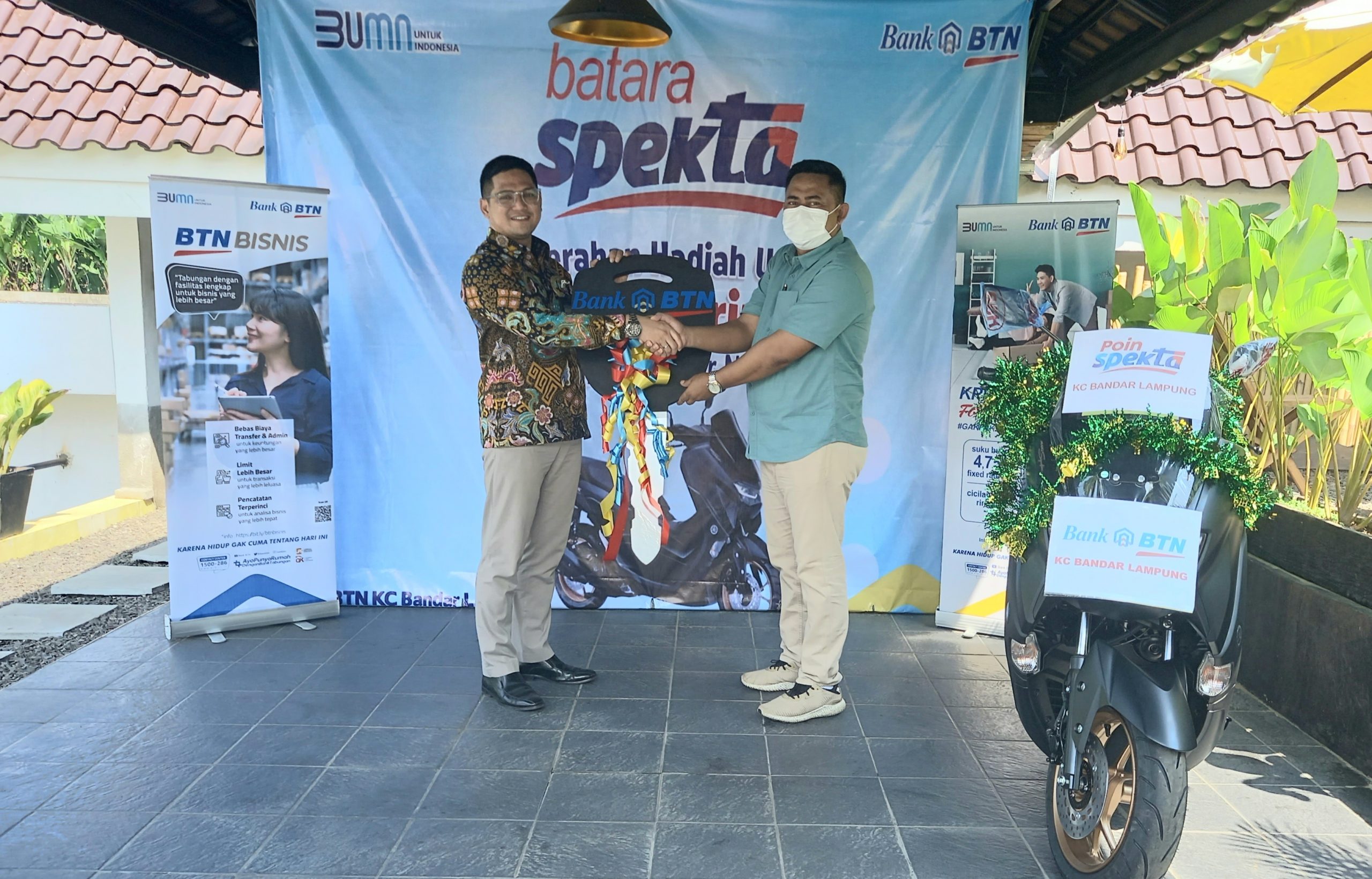 Program Undian Batara Spekta, BTN Serahkan Grand Prize