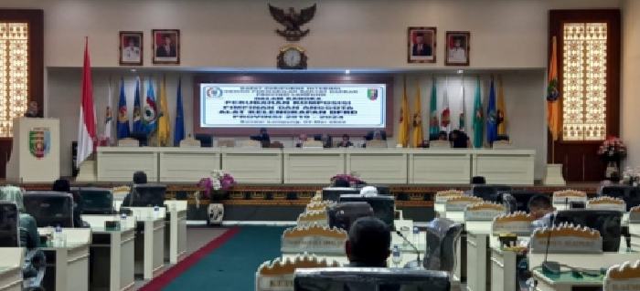 DPRD Lampung Gelar Rapat Paripurna AKD, Ini Susunannya!