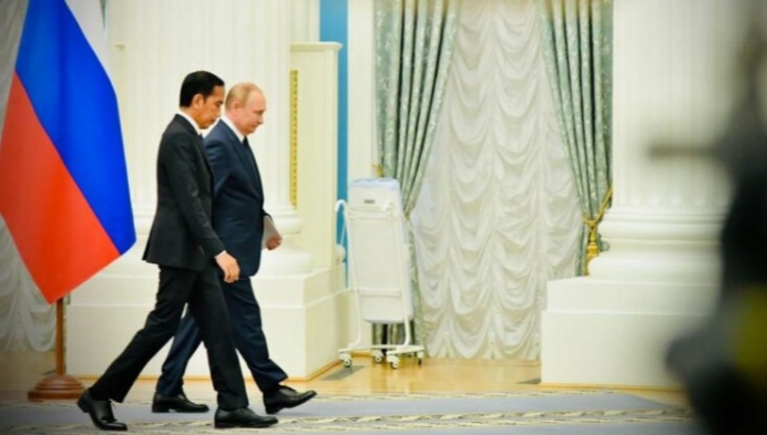 Jokowi Minta Jaminan Keamanan Rusia Bagi Jalur Ekspor Pangan Ukraina