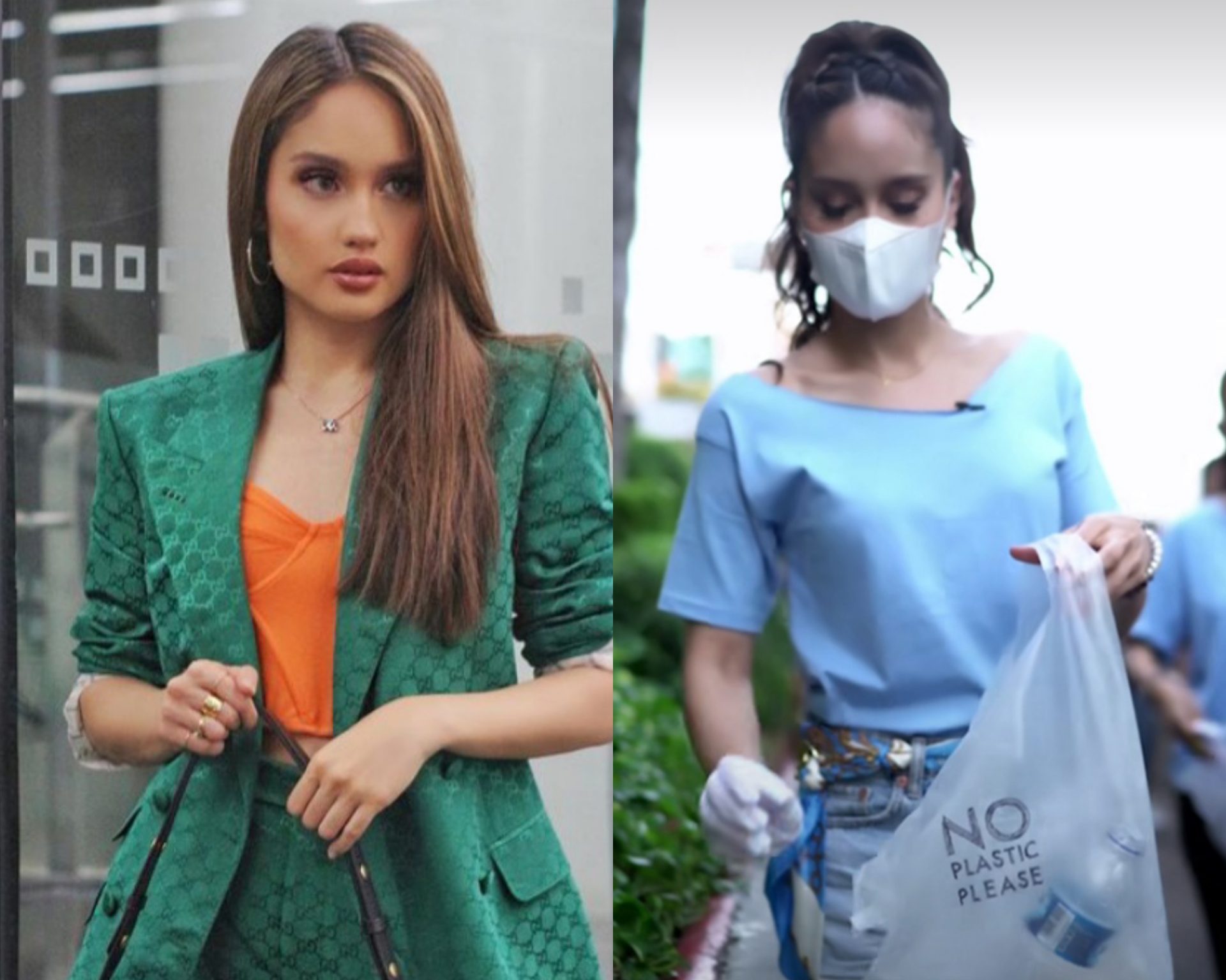 Aksi Cinta Laura Pungut Sampah di Citayam Fashion Week Tuai Pujian