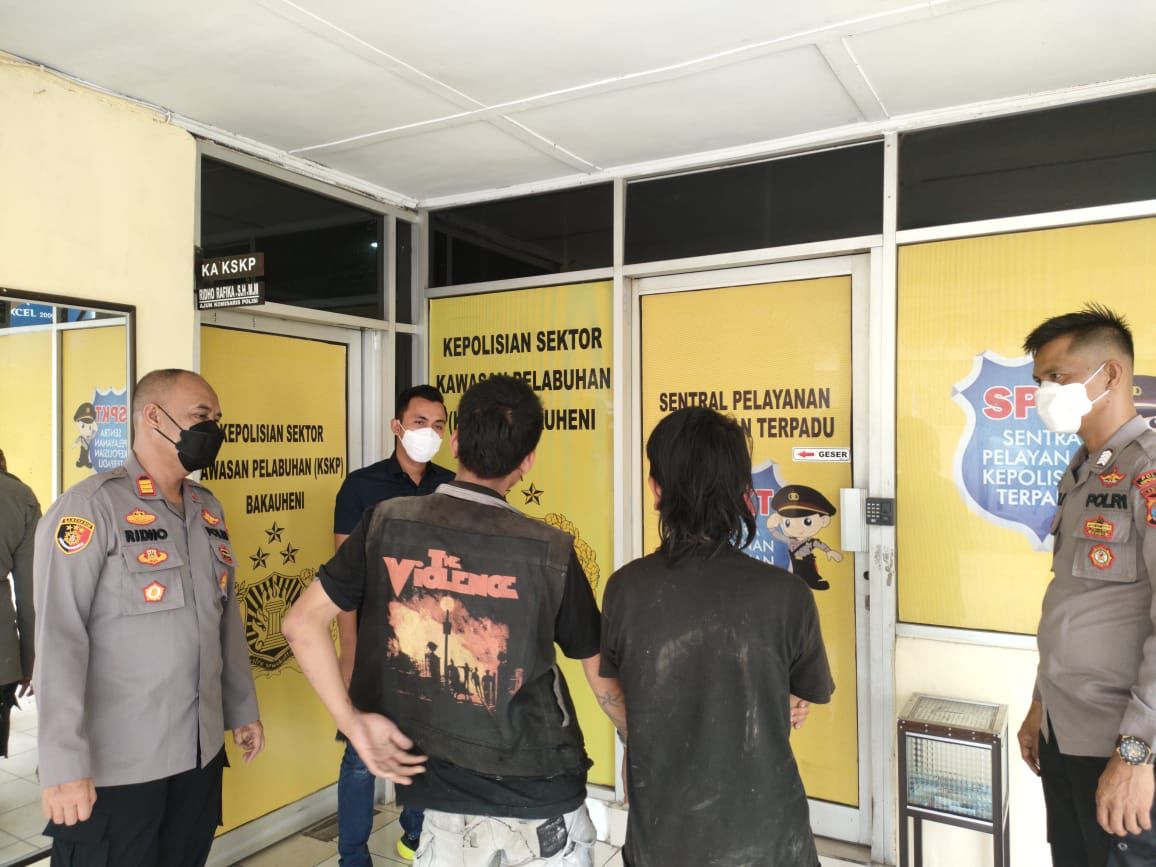 2 Pelaku Pengeroyokan Ditangkap KSKP Bakauheni