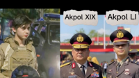 Profil Jevo Batara, Polisi Tampan Anak Jenderal Napoleon Bonaparte