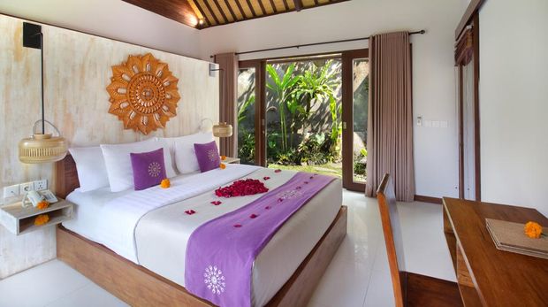 Cocok Buat Honeymoon! Resort di Tengah Hamparan Sawah Ubud yang Asri