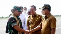 Ketua DPRD Lampung Sambut Kepala Staf TNI Angkatan Darat