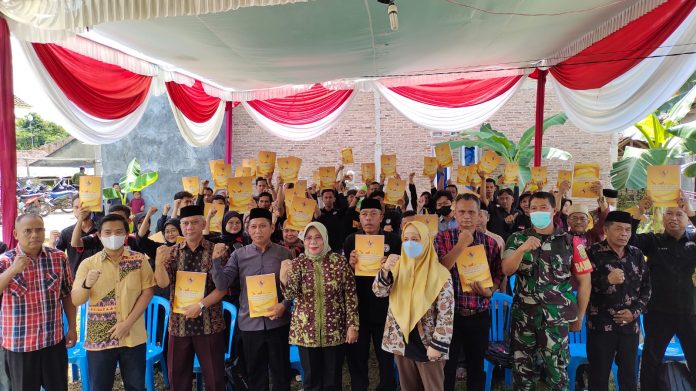 Aprilliati dan Karang Taruna Kelurahan Sukadana Ham Gelorakan Pancasila