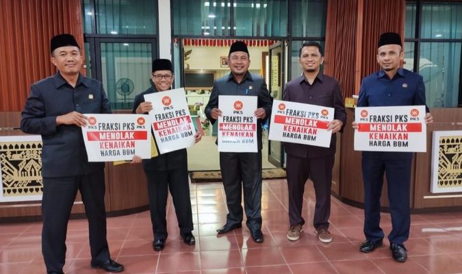 Fraksi PKS DPRD Lampung BBM Naik, Pulih Lebih Lambat, Bangkit Makin Berat