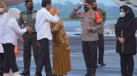 Presiden Jokowi Tiba di Lampung 