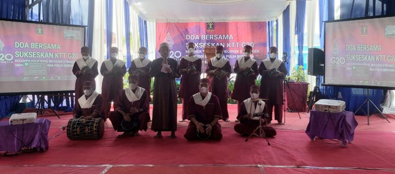 Sukseskan KTT G20, Marawis Warga Binaan Rutan Bandar Lampung Tampil di Lapas Perempuan
