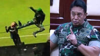 Soal Tendangan Oknum TNI, Jenderal Andika Akan periksa Anggotanya yang Terlibat 