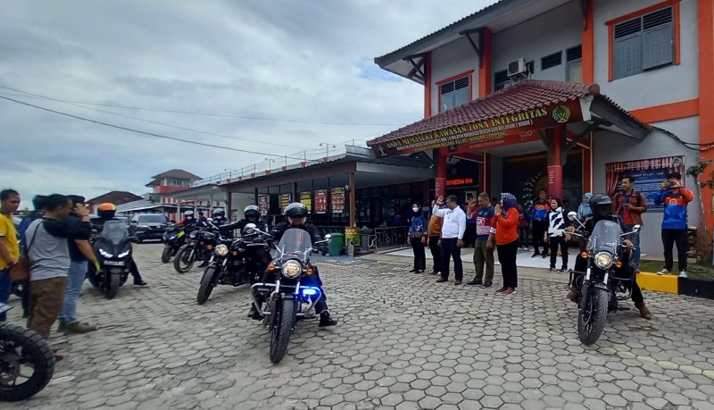 Meriahkan KTT G20, Kemenkumham Touring dari Tanggerang ke Lampung