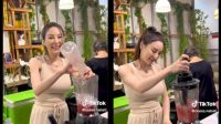Heboh! Penjual Jus Semangka Cantik di Thailand
