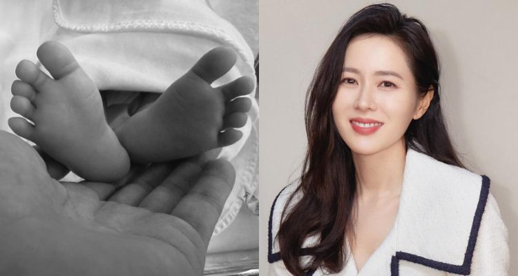 Malam Natal Son Ye Jin Memposting Foto Sang Anak Untuk Pertama Kalinya