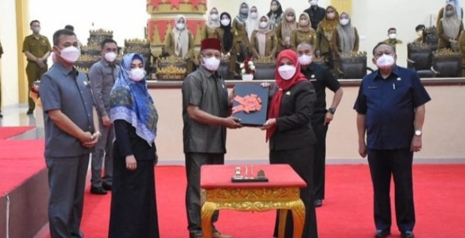 Ketua DPRD Bandar Lampung Wiyadi Pimpin Paripurna Raperda APBD Tahun 2023