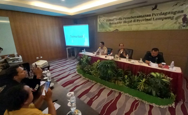 Perdagangan Satwa Liar Terbesar di Indonesia ada di Lampung