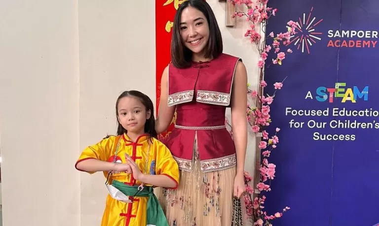 Gisel Syok Lihat Gempi yang Ternyata Jago Kung Fu, Intip Aksinya