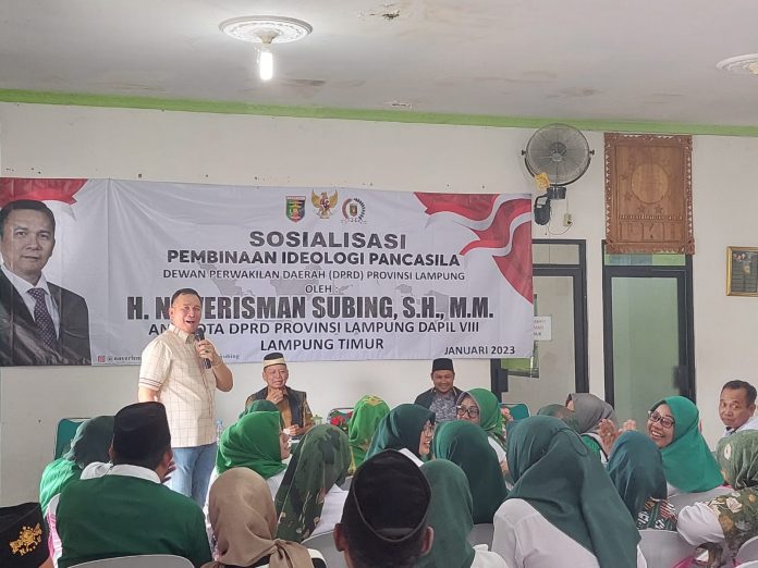 Anggota Dewan Noverisman Subing: Pancasila Harus Dipertahankan