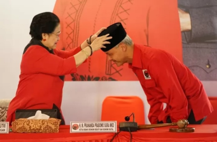 Ganjar Pranowo dipilih Capres 2024 oleh Ketua Umum PDI Perjuangan Megawati