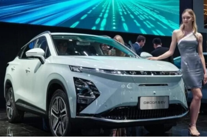 Chery Omoda 5 versi EV Akan Diluncurkan di GIIAS 2023, Yuk Intip Spesifikasinya. /Tangkapan Layar Youtube @Inside China Auto