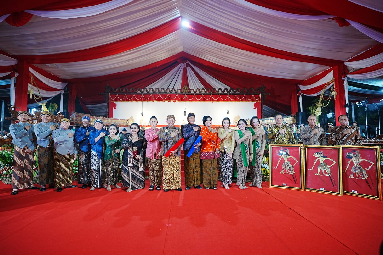 Gelar Wayang Kulit Lakon Wahyu Cakraningrat, Ini Pesan Kapolri