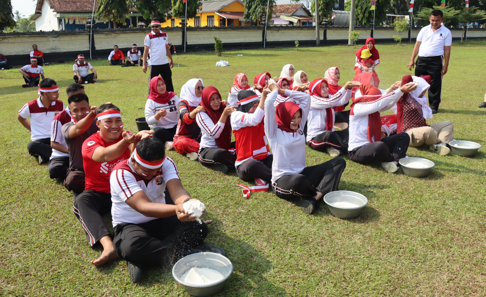 HUT RI ke 78, Begini Keseruan Perlombaan di Polres Lamtim