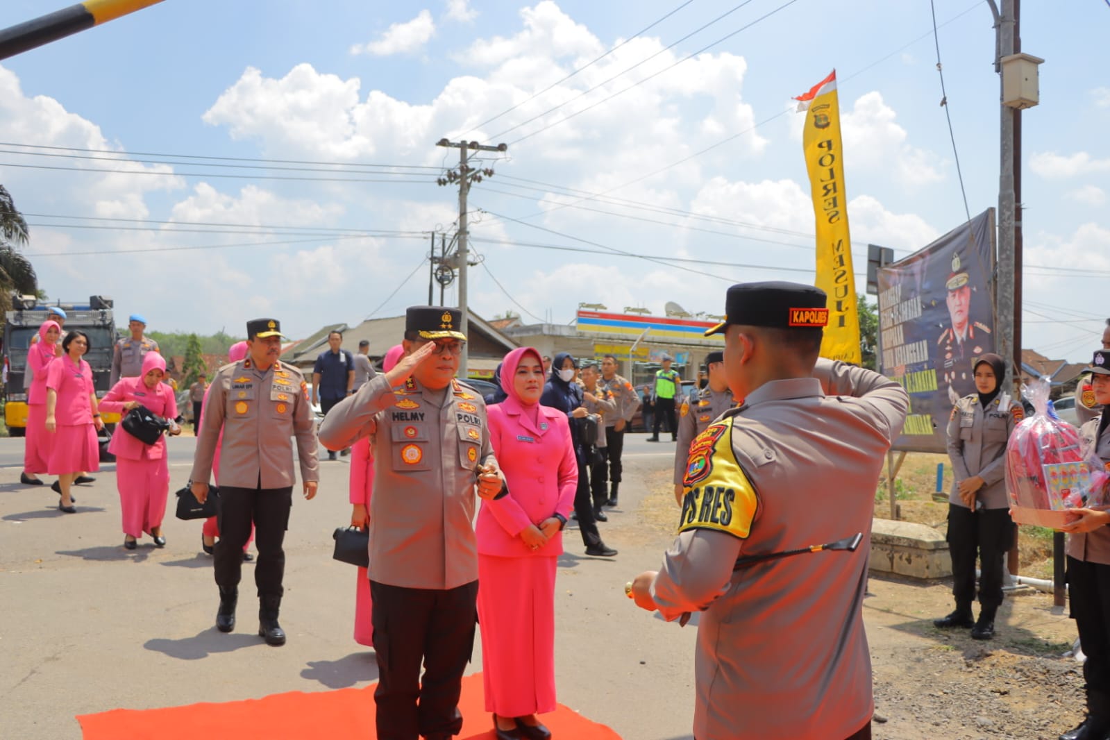 Kunjungi Polres Mesuji, Ini Pesan Kapolda Lampung! 