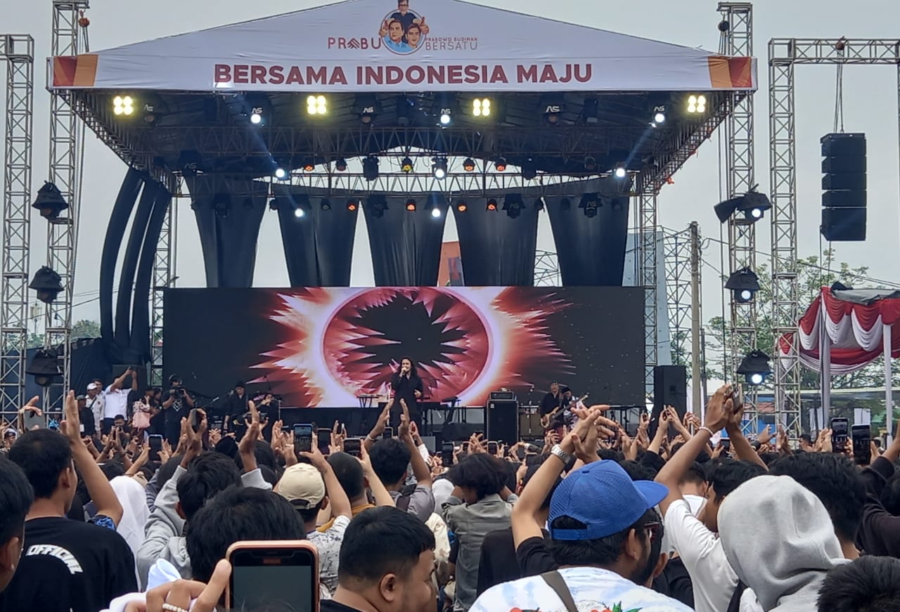 Konser Dewa19 di Lampung jadi gong Pembuka Pemenangan Prabowo