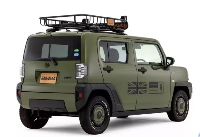 Daihatsu Mempersiapkan Taft untuk menjadi Saingan Suzuki Jimny, Mobil On- Road Jadi Off-Road