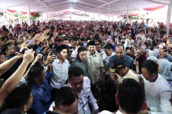 Prabowo Subianto Dijadwalkan Akan Sapa Relawannya Di Lampung