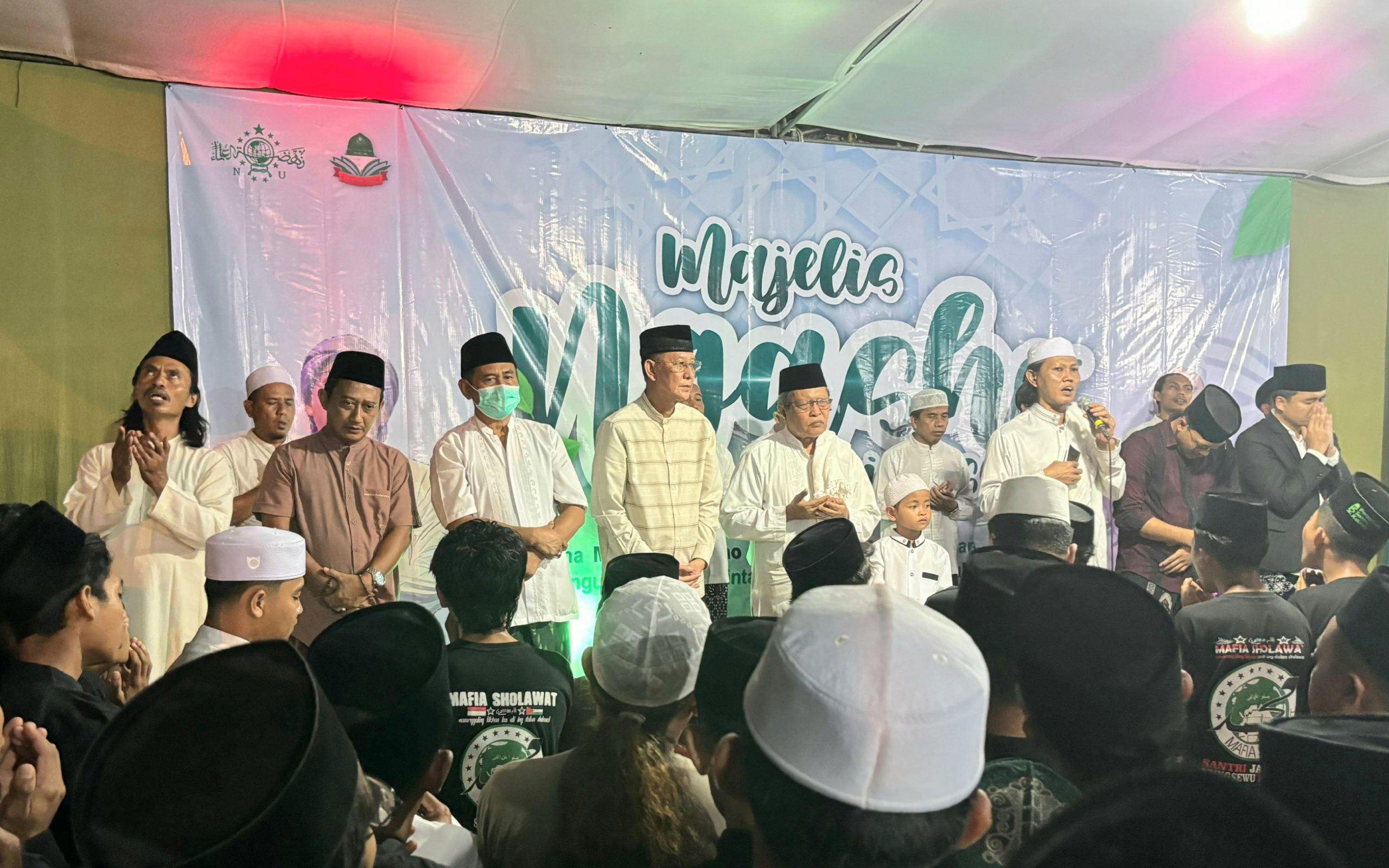 Adi Erlansyah Hadiri Halal Bihalal Majelis Ngasho Pringsewu