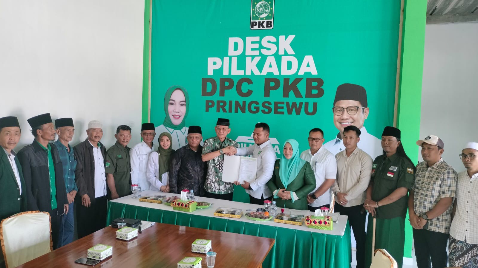 Kembalikan Berkas Pencalonan Bupati ke Desk Pilkada PKB Pringsewu, Adi Erlansyah Ungkap 2 Kriteria Ini Calon Wakilnya!