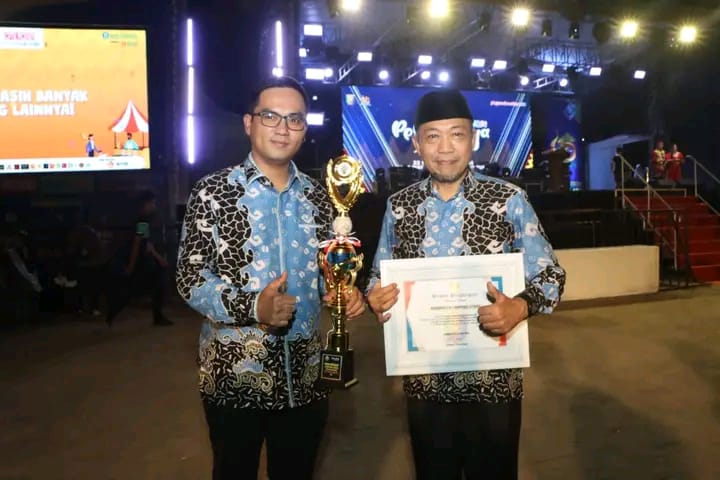 Anjungan Lampung Utara Raih Penghargaan Anjungan Inspiratif di Lampung Fair 2024