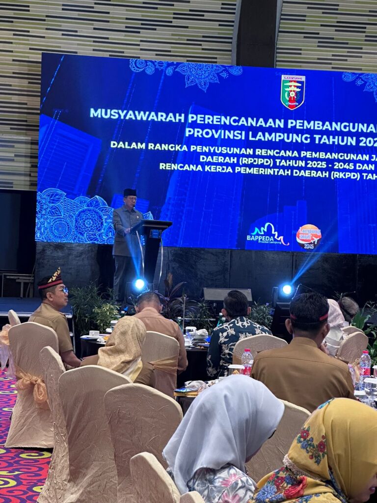 Mingrum Gumay Minta Fungsikan Pusdiklat Sat Pol PP di Kota Baru Lampung Selatan