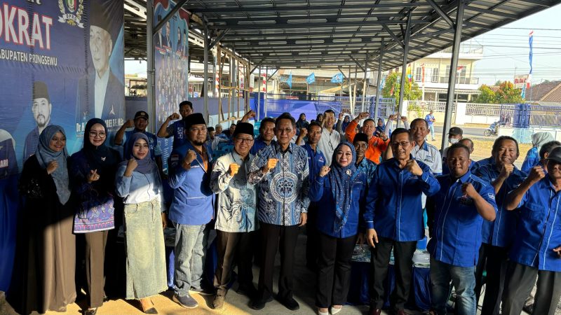 Adi Erlansyah dan Hisbullah Huda Hadiri Rapat Konsolidasi Balonkada, Ketua Demokrat Pringsewu dan Kader Siap Tegak Lurus!