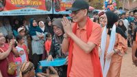 Adi Erlansyah Disambut Arak-arakan saat Hadiri Ulang Tahun ke-27 Kuda Kepang di Pringsewu