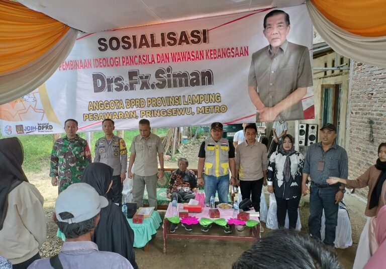 Sambangi Pesawaran, Ini Pesan FX Siman!