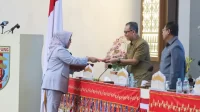 Rapat Paripurna Tingkat I DPRD Lampung di Hadiri Sekdaprov Lampung
