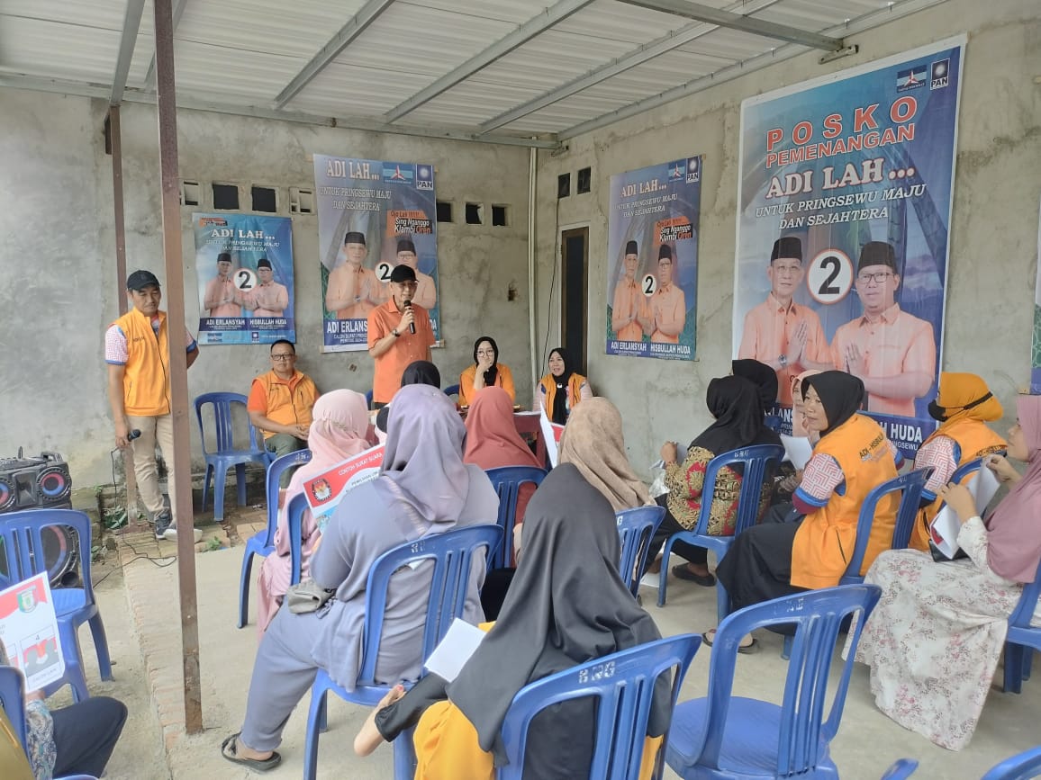 Kampanye di Sukoharjo, Adi Erlansyah dan Hisbullah Huda Ajak Relawan Menangkan Adilah Nomor Urut 2