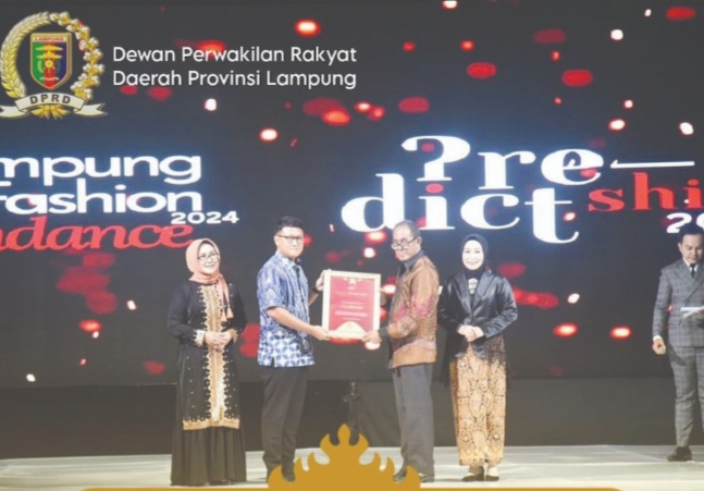 Ketua DPRD Ahmad Giri Dukung Kemajuan Fashion di Provinsi Lampung