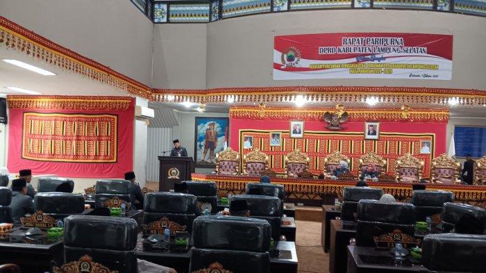 DPRD Lampung Selatan Gaelar Rapat Paripurna Penunjukan Ketua dan Wakil Periode 2024-2029