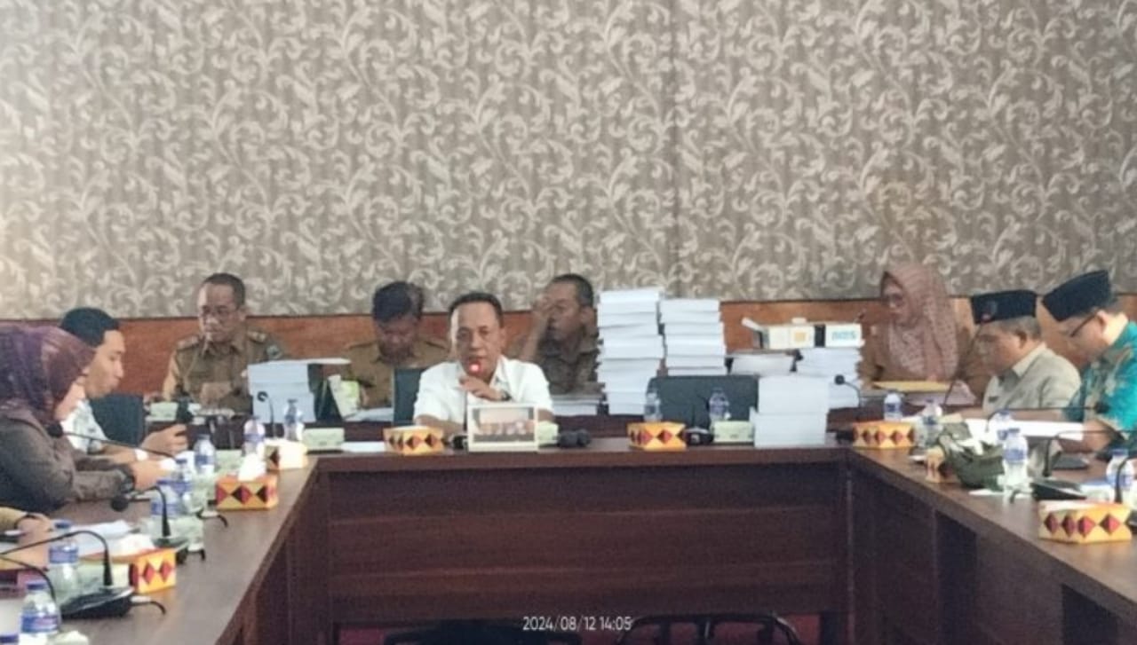 Badan Anggar DPRD Lampung dan TAPD Lamsel Gelar Rapat Pembahasan Perubahan APBD 2024