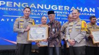 Polres Tulang Bawang Sabet Predikat Terbaik 1 Yanlik Tahun 2024 Dari Ombudsman RI