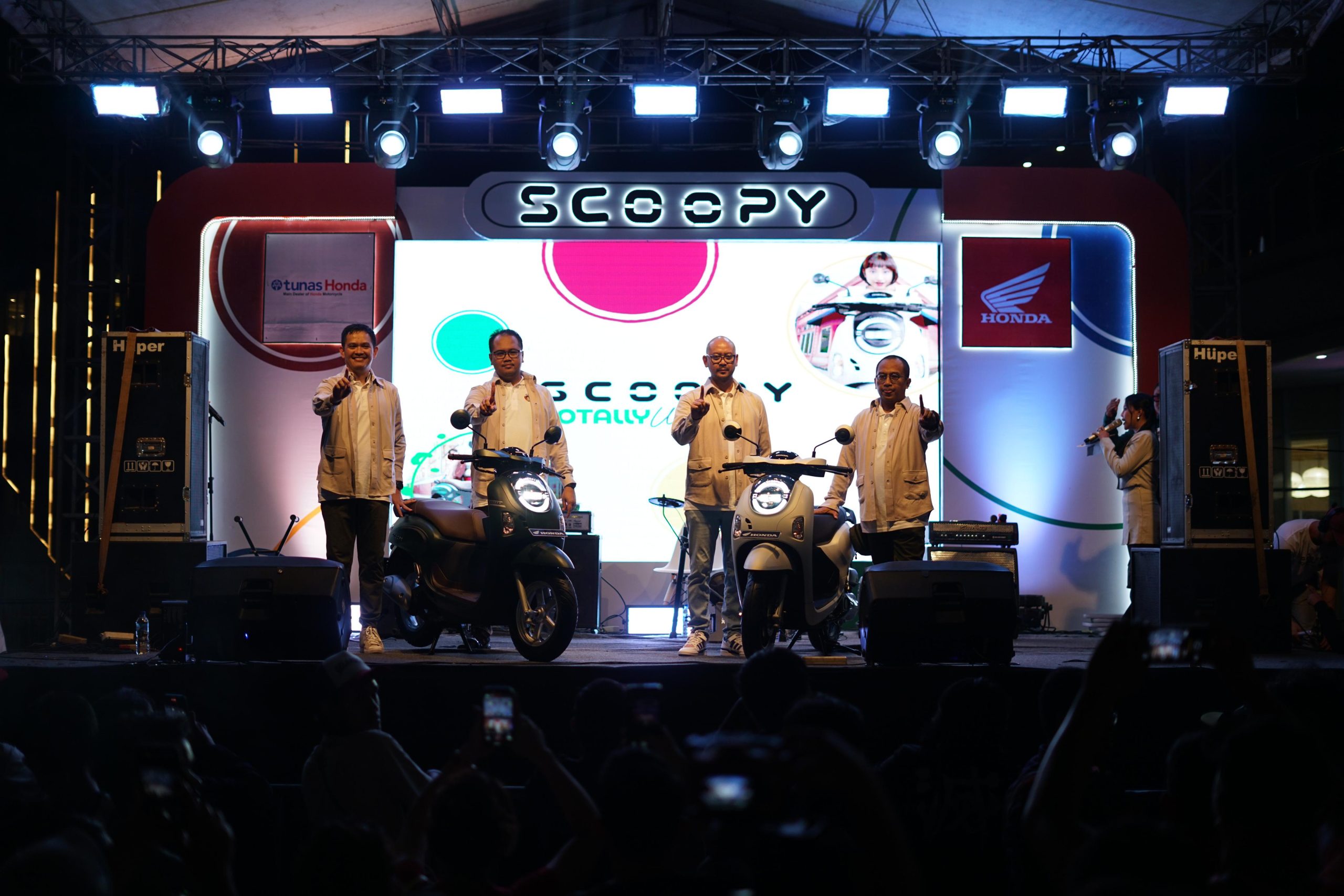 New Honda Scoopy Generasi Terbaru Resmi Mengaspal Lampung