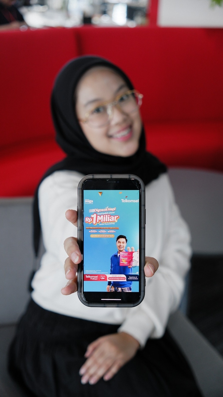 Telkomsel Bagikan Hadiah Total Rp1 Miliar Lewat Program 'Digosok Hepi'